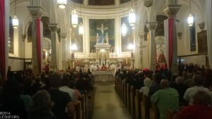 High mass from the 2014 San Gennaro Feast.