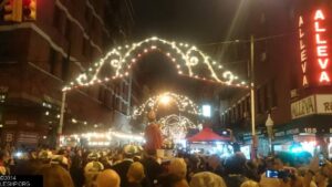 Procession from the 2014 San Gennaro Feast.